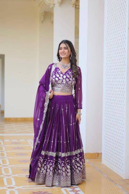 Ram 068 Georgette Lehenga choli wholesale showroom in Pune